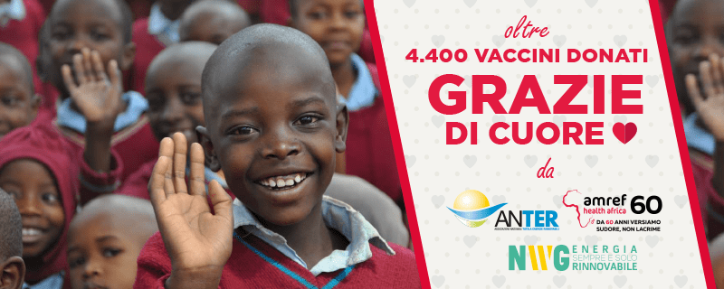 ANTER e AMREF insieme per i bambini