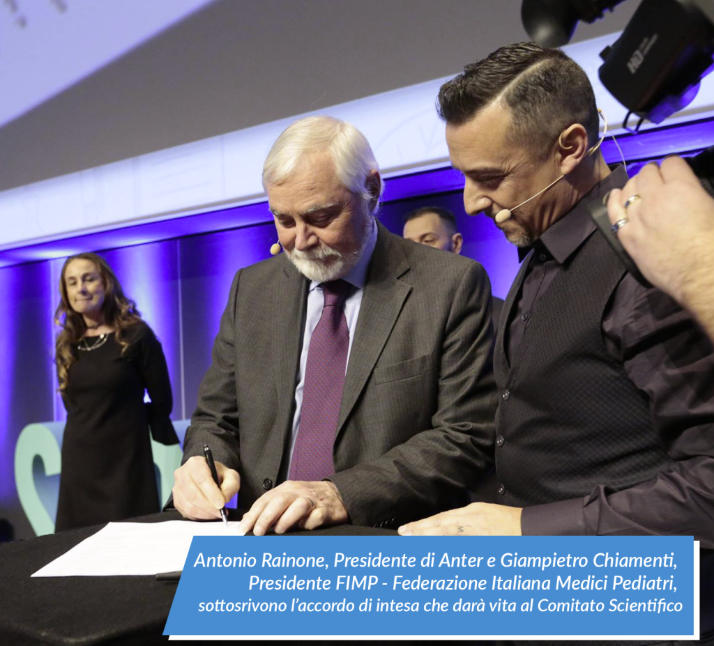Antonio Rainone, Presidente ANTER e Giampietro Chiamenti, Presidente FIMP