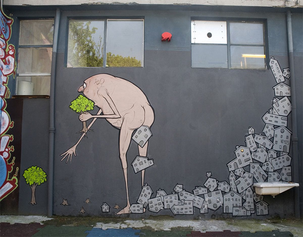 “Uomini mangia-alberi" di Nemos
