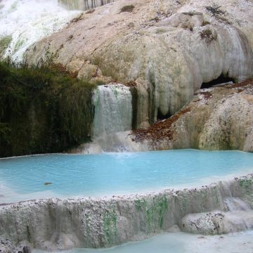 Bagni di San Filippo, Castiglione d'Orcia (SI), Toscana