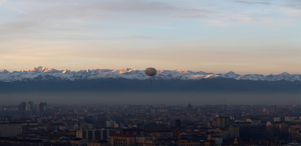 Torino sotto cappa di smog