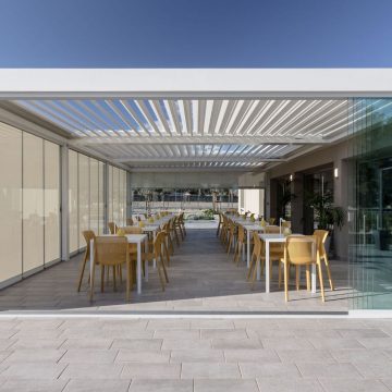 Pergola bioclimatica Maestro di Corradi