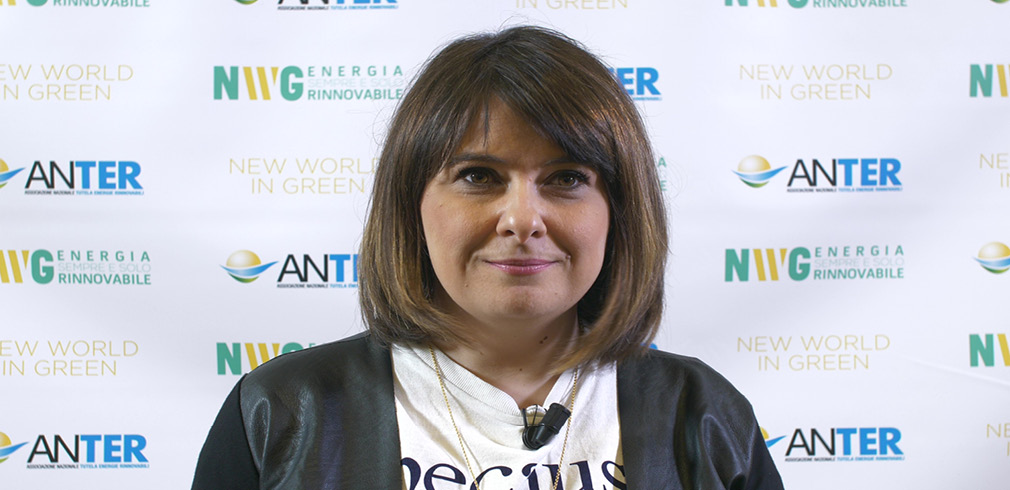 Claudia Laricchia di Future Food Institute in occasione di “New World in Green”