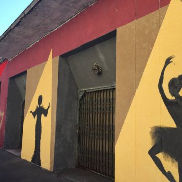 6 - Il murales degli studenti del Politecnico di Milano, sala prove del Teatro alla Scala, Milano (zona Greco)