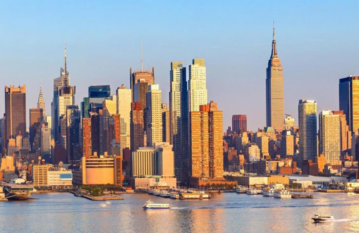 Una veduta di New York